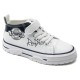 Детские кроссовки кеды Apawwa VQ70-1 WHITE бело-черные 25-30